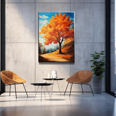 Peinture Arbre Automne